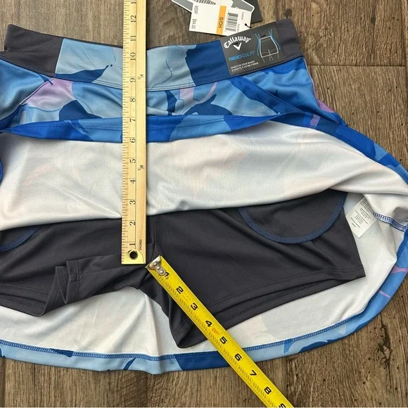 $84 Callaway Opti-DRI Golf Tennis Skort Skirt Shorts Women’s Size S Blue - Picture 4 of 9